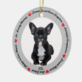 Creëer Your Ewn Pet Dog Memorial Keramisch Ornament (Links)