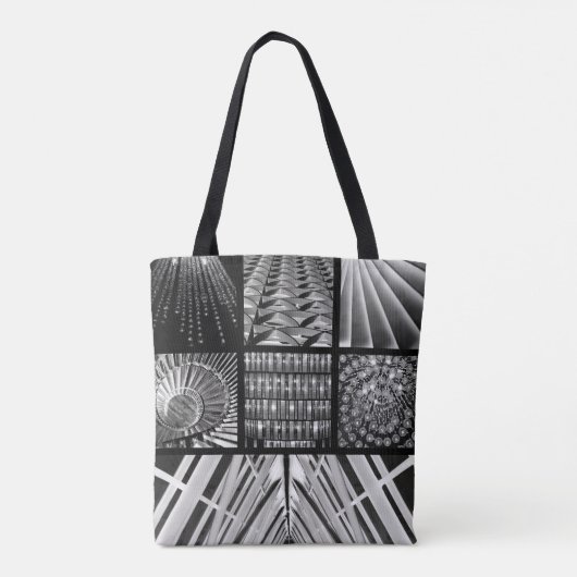 Creëer Your Ewn Photo Collage Canvas tas (Achterkant)