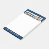 Creëer Your Ewn Photo Collage Navy 4 Afbeeldingen Post-it® Notes (Schuin)
