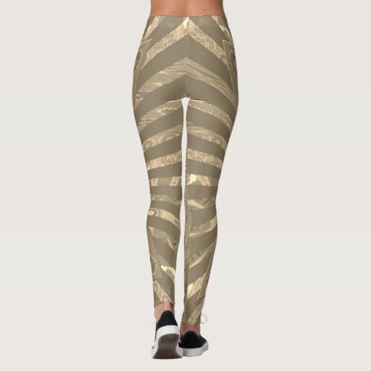 Creëer Your Ewn Safari Weekend Lounging Pants Leggings (Achterkant)