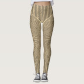 Creëer Your Ewn Safari Weekend Lounging Pants Leggings (Voorkant)