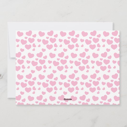 Creëer Your Ewn Sweet Photo Valentijnsdag Feestdagenkaart (Achterkant)