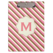 Creëer Your Ewn - Whimsical Neapolitan Stripes Klembord (Voorkant)