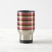 Creëer Your Ewn - Whimsical Neapolitan Stripes Reisbeker (Center)
