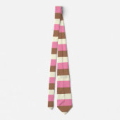 Creëer Your Ewn - Whimsical Neapolitan Stripes Stropdas (Achterkant)