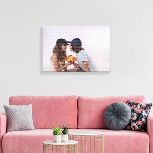 Creëer *YOUR* Fotocanvas Afdrukken (Insitu (Woonkamer))