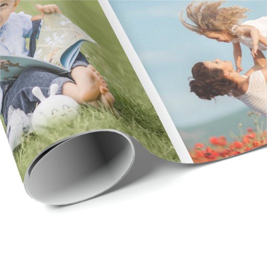 Creëer Your Own 20 Photo Collage Cadeaupapier (Rol Hoek)