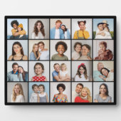 Creëer Your Own 20 Photo Collage Fotoplaat (Voorkant)