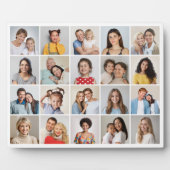 Creëer Your Own 20 Photo Collage Fotoplaat (Voorkant)