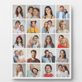 Creëer Your Own 20 Photo Collage Fotoplaat (Voorkant)