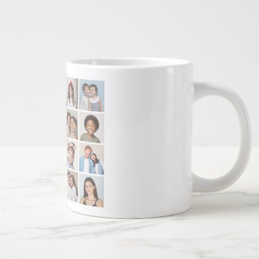 Creëer Your Own 20 Photo Collage Grote Koffiekop (Rechts)