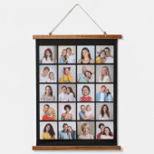 Creëer Your Own 20 Photo Collage Hangend Wandkleed (Voorkant)