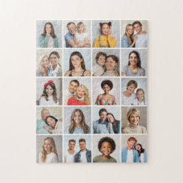 Creëer Your Own 20 Photo Collage Legpuzzel