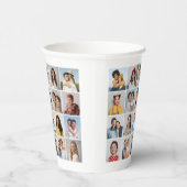 Creëer Your Own 20 Photo Collage Papieren Bekers (Rechts)