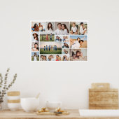 Creëer Your Own 20 Photo Collage Poster (Keuken)