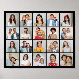Creëer Your Own 20 Photo Collage Poster