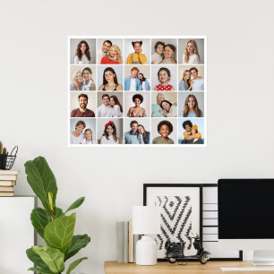 Creëer Your Own 20 Photo Collage Poster