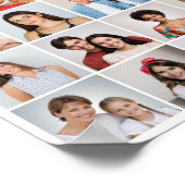 Creëer Your Own 20 Photo Collage Poster (Hoek)