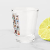 Creëer Your Own 20 Photo Collage Shot Glas (Rechts)