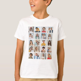 Creëer Your Own 20 Photo Collage T-shirt