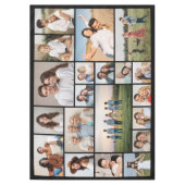 Creëer Your Own 20 Photo Collage Tafelkleed (Voorkant)