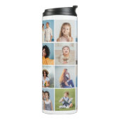 Creëer Your Own 20 Photo Collage Thermosbeker (Gedraaid links)