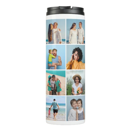 Creëer Your Own 20 Photo Collage Thermosbeker (Achterkant)