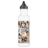 Creëer Your Own 20 Photo Collage Waterfles (Rechts)