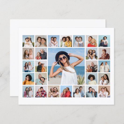 Creëer Your Own 27 Photo Collage (Voorkant / Achterkant)