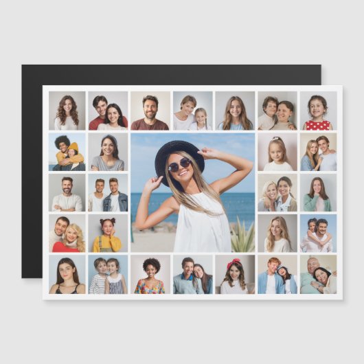 Creëer Your Own 27 Photo Collage (Voorkant / Achterkant)