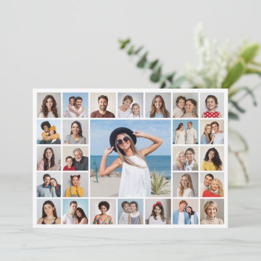 Creëer Your Own 27 Photo Collage (Staand voorkant)