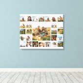 Creëer Your Own 27 Photo Collage Canvas Afdruk (Insitu (Houten vloer))