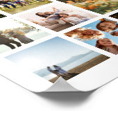 Creëer Your Own 27 Photo Collage Poster (Hoek)