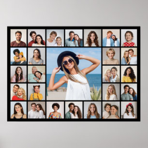Creëer Your Own 27 Photo Collage Poster