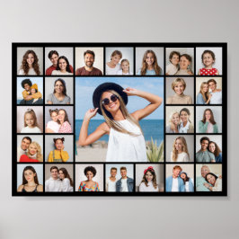 Creëer Your Own 27 Photo Collage Poster