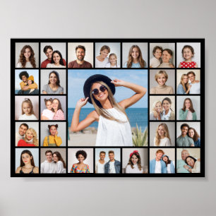 Creëer Your Own 27 Photo Collage Poster