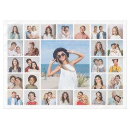 Creëer Your Own 27 Photo Collage Tafelkleed