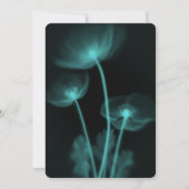 Creëer Your Own - 3 x-ray bloemen bruiloft Kaart (Achterkant)