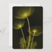 Creëer Your Own - 3 x-ray bloemen bruiloft Kaart (Achterkant)