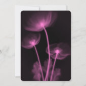 Creëer Your Own - 3 x-ray bloemen bruiloft Kaart (Achterkant)