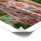 Creëer Your Own 5 foto collage glanzend Perfect Poster (Hoek)