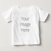 Creëer Your Own Baby Fine Jersey T-Shirt (Voorkant)