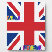 Creëer Your Own Beauful Colorful UK Fotoplaat (Voorkant)