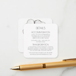 Creëer Your Own beroemd gemaakt door Black & White Informatiekaartje