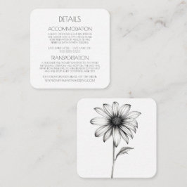 Creëer Your Own beroemd gemaakt door Simple Black  Informatiekaartje