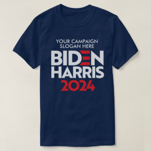 Creëer Your Own Biden Harris 2024 campagneslogan T-shirt