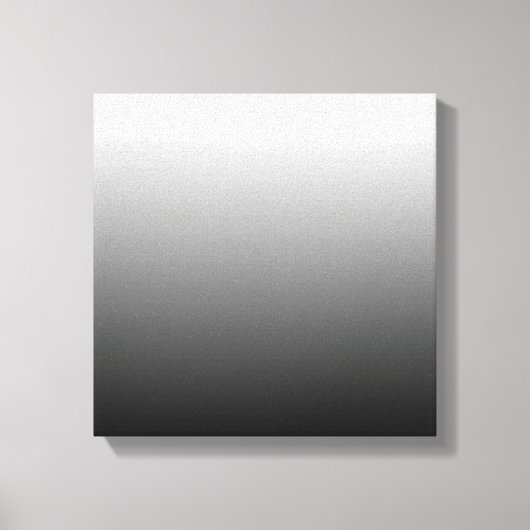 Creëer Your Own Black Ombre Canvas Afdruk (Voorkant)