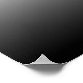 Creëer Your Own Black Ombre Poster (Hoek)
