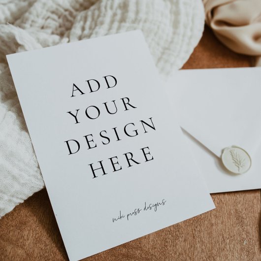 Creëer-Your-Own Blank Sla de datum op Save The Date