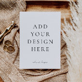 Creëer-Your-Own Blank Sla de datum op Save The Date